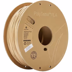 Polymaker 70909 PolyTerra Filament PLA faible teneur en plastique 1.75 mm 1000 g marron noisetier 1 pc(s)