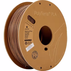 Polymaker 70959 PolyTerra Filament PLA faible teneur en plastique 1.75 mm 1000 g brun militaire 1 pc(s)