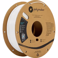 Filament 3D - Polymaker - PolyLite PETG - Blanc - 175mm - 1kg