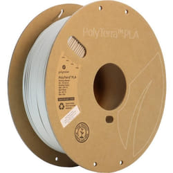 Filament dimpression 3D - Polymaker - PolyTerra PLA - Muted White - 1.75 mm - Écologique