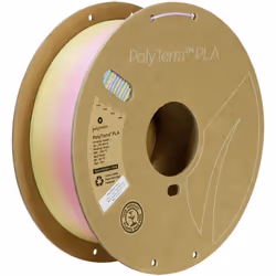 Polymaker PA04029 Gradient Filament PLA faible teneur en plastique mat multicolore 1.75 mm 1000 g Pastel Rainbow Poly