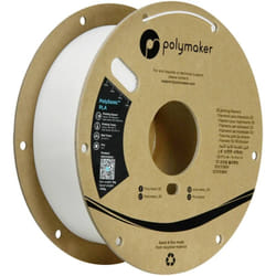 Polymaker - PA12001 Filament pla filament haute vitesse 1.75 mm 1000 g blanc PolySonic™ 1 pc(s)