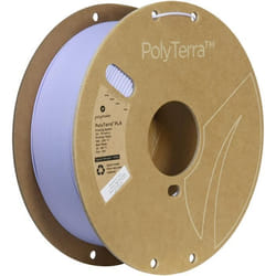 Filament 3D - Polymaker - PolyTerra PLA - Couleur Periwinkle - Bioplastique - Facilité dutilisation
