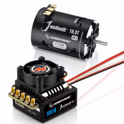Hobbywing 38020373, Kit ESC + moteur, Noir