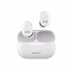 Havit TW925 White, True Wireless Stereo (TWS), Appels/Musique, Écouteurs, Blanc