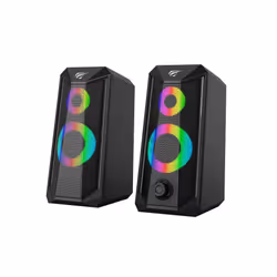 Havit SK202, 2-voies, 2.0 canaux, Avec fil, 6 W, 4 Ohm, Noir