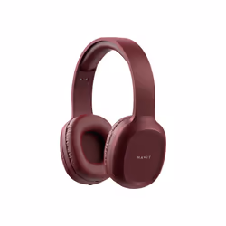 Havit PRO Bluetooth Kulaklık Kırmızı, Avec fil &amp;sans fil, Appels/Musique/Sport/Au quotidien, Casque, Bourgogne