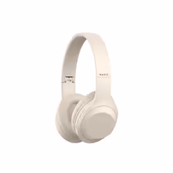 Havit 6939119064525 écouteur/casque Avec fil &sans fil Arceau Musique USB Type-C Bluetooth Beige - Vue supplémentaire 5