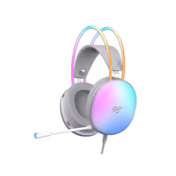 Havit 6939119064990, Avec fil, Gaming, 320 g, Écouteurs, Blanc