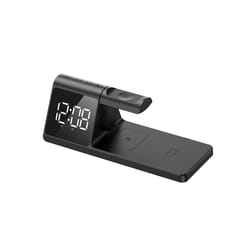 Havit W3042 3 in 1 Wireless Charging Station Téléphone portable, Smartphone Noir USB Recharge sans fil Auto
