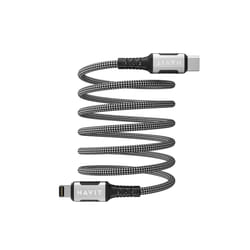 Havit 6939119077563 câble Lightning 1 m Noir, Argent