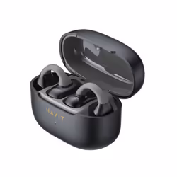 Havit OWS910 (Black) Écouteurs True Wireless Stereo (TWS) Ear-clip-on Appels/Musique Bluetooth Noir