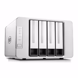 TerraMaster F4-423 serveur de stockage NAS Bureau Intel® Celeron® N5095 4 Go DDR4 0 To Gris