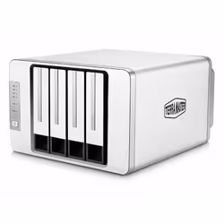TerraMaster F4-423 serveur de stockage NAS Bureau Intel® Celeron® N5095 4 Go DDR4 0 To Gris