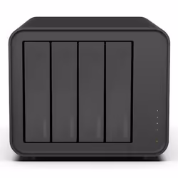 TerraMaster F4-212 (2GB), NAS, Bureau, RTD1619B, 2 Go, Noir