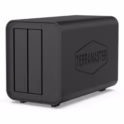 TerraMaster F2-424 serveur de stockage NAS Bureau Intel® N N95 8Go DDR5 Noir