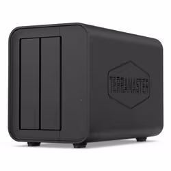 TerraMaster F2-424 serveur de stockage NAS Bureau Intel® N N95 8Go DDR5 Noir