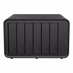 TerraMaster F6-424 MAX serveur de stockage NAS Bureau i5-1235U 8Go DDR5 Noir