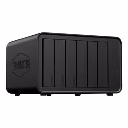 TerraMaster F6-424 MAX serveur de stockage NAS Bureau i5-1235U 8Go DDR5 Noir