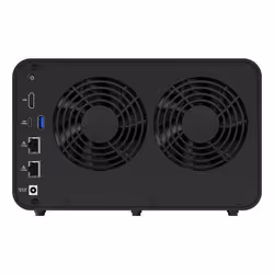 TerraMaster F6-424 serveur de stockage NAS Bureau Intel® N N95 8 Go DDR5 Noir - Vue supplémentaire 4