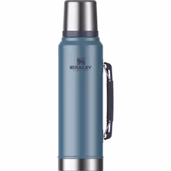 Stanley 10-08266-058, 1 L, Bleu, Acier inoxydable, 24 h, 24 h, 117 mm
