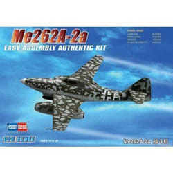 Maquette - HOBBY BOSS - ME 262 A-2A - Plastique - Intérieur - Blanc