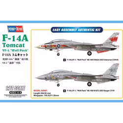 Maquette avion - HOBBY BOSS - Grumman F-14 Tomcat - Plastique - 15 ans - Adulte - Mixte