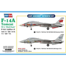 Maquette avion - HOBBY BOSS - Grumman F-14 Tomcat - Plastique - 15 ans - Adulte - Mixte
