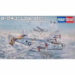HOBBY BOSS - Maquette Avion B-24j Liberator Hobby Boss 83211 1/32ème Maquette Char Promo - Ref : 8796