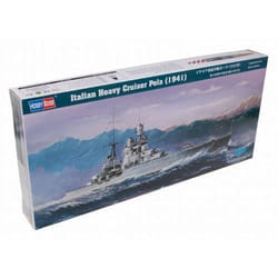 Maquette de croiseur lourd italien Pola (1941) - HOBBY BOSS - 1:350 - Pour enfant de 15 ans et plus