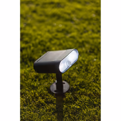 LUTEC GINBO Éclairage au sol extérieur LED Noir
