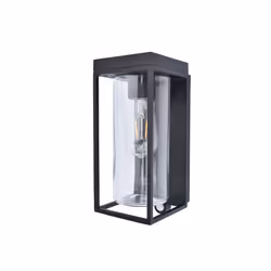LUTEC FLAIR, Surface, Rectangle, 1 ampoule(s), E27, 2700 K, Noir