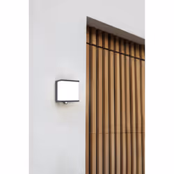 LUTEC DOBLO Éclairage mural extérieur LED Gris F
