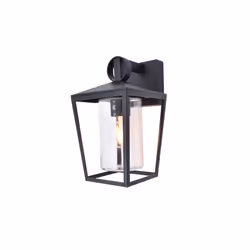LUTEC WEST, Surface, 1 ampoule(s), E27, IP54, Noir