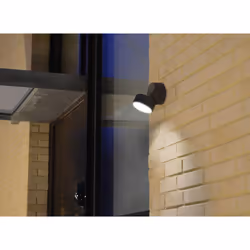 LUTEC TRUMPET Gris Adapté à une utilisation extérieure 11 W