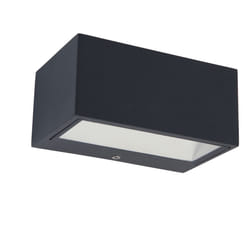 LUTEC GEMINI Éclairage mural extérieur LED 10,5 W Gris F