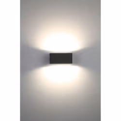 LUTEC GEMINI Éclairage mural extérieur LED 10,5 W Gris F
