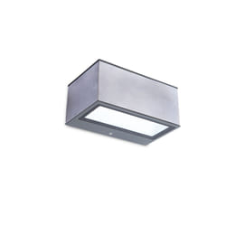 LUTEC GEMINI Éclairage mural extérieur LED 10,5 W Gris