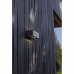 LUTEC GEMINI Éclairage mural extérieur LED 10,5 W Gris
