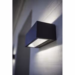 LUTEC GEMINI Éclairage mural extérieur LED 21 W Gris F