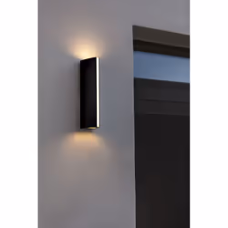 LUTEC LEO Éclairage mural extérieur LED 14,5 W Gris E