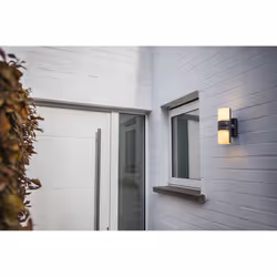 LUTEC CYRA Éclairage mural extérieur LED 16,5 W Gris F