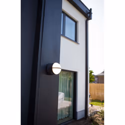 LUTEC EKLIPS Éclairage mural extérieur LED 13 W Gris F