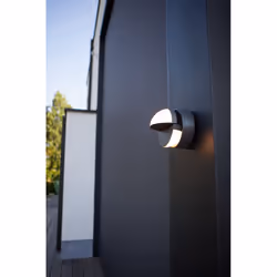 LUTEC EKLIPS Éclairage mural extérieur LED 13 W Gris F
