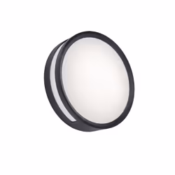 LUTEC ROLA, Éclairage de plafond extérieur, Gris, Blanc, Aluminium, Polycarbonate (PC), IP54, Façade, I