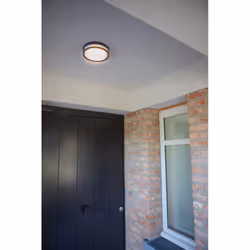 LUTEC ROLA Éclairage de plafond extérieur LED 13 W Gris, Blanc E