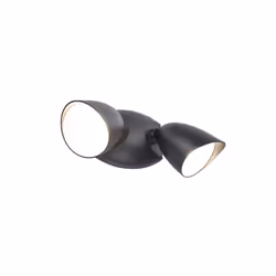 LUTEC SHRIMP, Éclairage de sécurité, Noir, Aluminium, IP54, Entrée, Façade, I