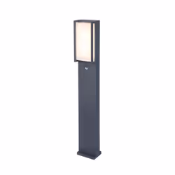LUTEC QUBO, Éclairage au sol extérieur, Gris, Aluminium, Polycarbonate (PC), IP54, Jardin, Rue, I
