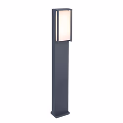 LUTEC QUBO, Éclairage au sol extérieur, Gris, Aluminium, Polycarbonate (PC), IP54, Jardin, Rue, I