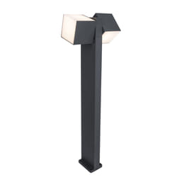 LUTEC CUBA Éclairage au sol extérieur LED 24,4 W Gris F